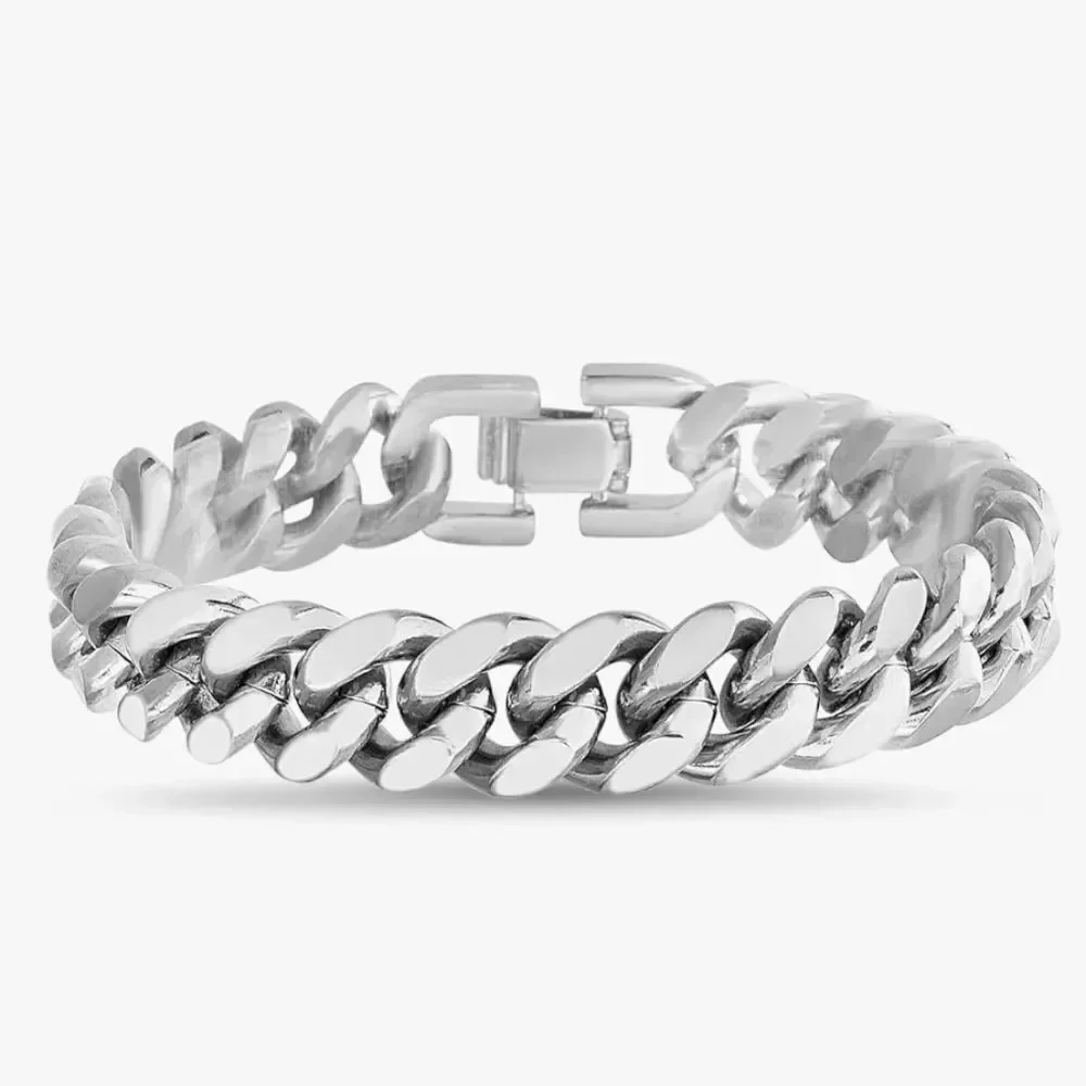 💬🔸️🅰️NIB True Religion Cuban Chain Unisex Bracelet